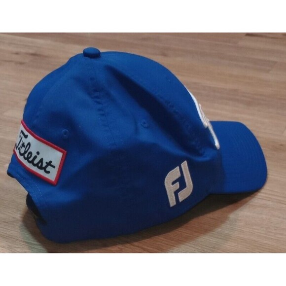 FootJoy Titleist Pro V1 Hat One Size Unisex Blue Strapback Cap Adjustable Golf * - Picture 6 of 16